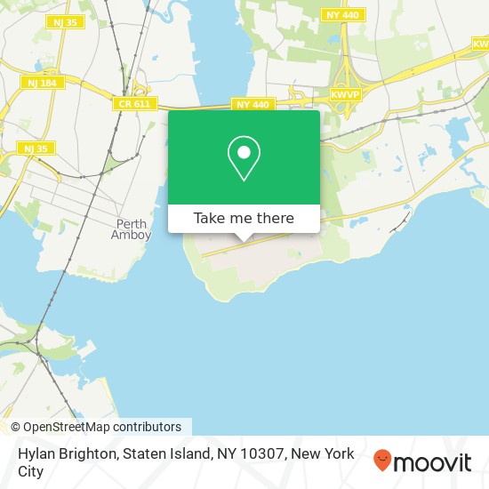 Mapa de Hylan Brighton, Staten Island, NY 10307