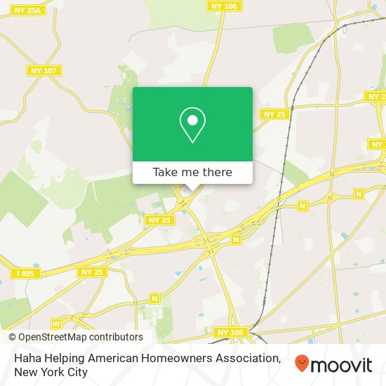 Haha Helping American Homeowners Association map