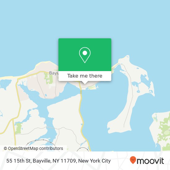 Mapa de 55 15th St, Bayville, NY 11709