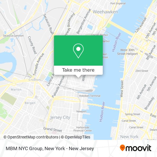 Mapa de MBM NYC Group