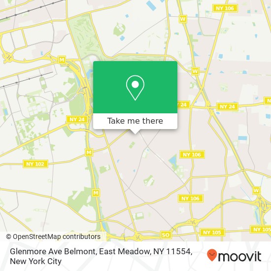 Glenmore Ave Belmont, East Meadow, NY 11554 map