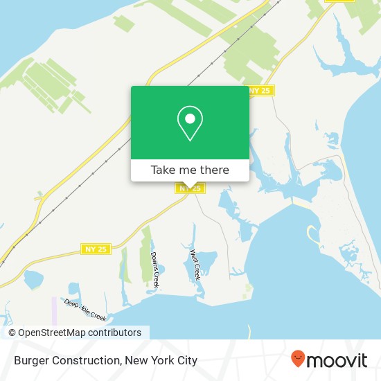 Burger Construction map