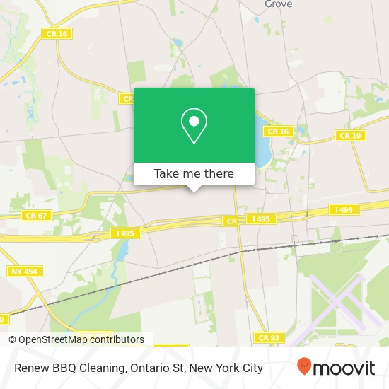 Renew BBQ Cleaning, Ontario St map