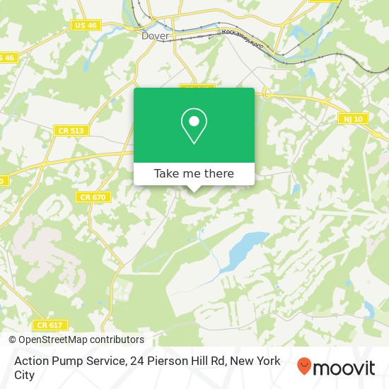 Action Pump Service, 24 Pierson Hill Rd map