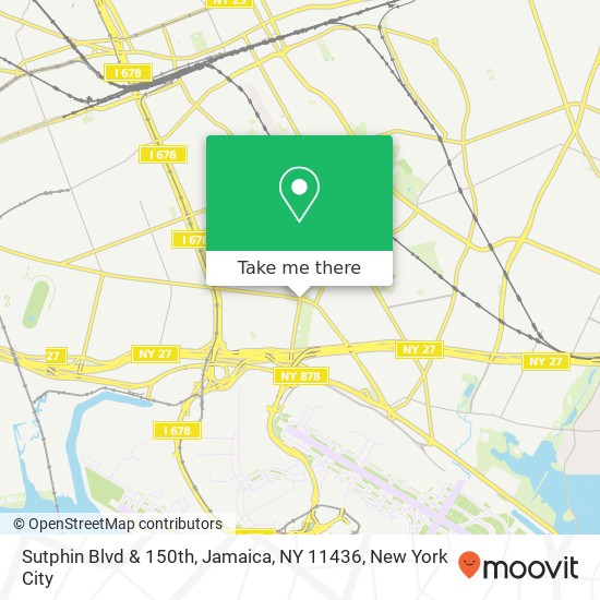 Sutphin Blvd & 150th, Jamaica, NY 11436 map