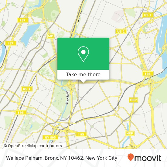 Wallace Pelham, Bronx, NY 10462 map