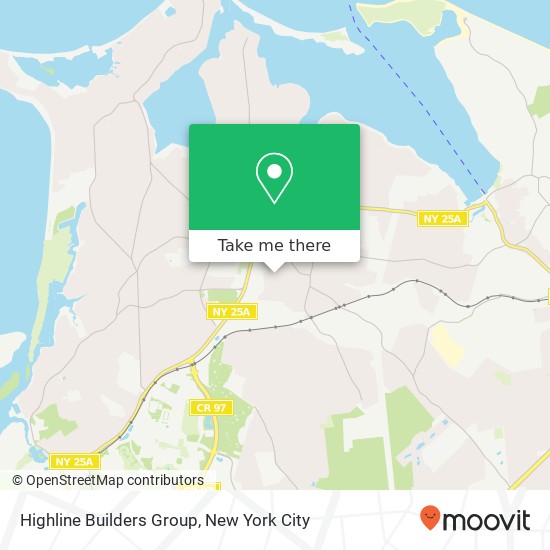 Highline Builders Group map