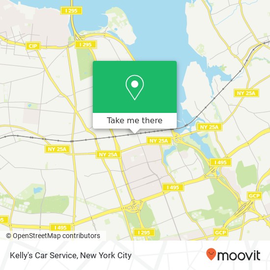 Mapa de Kelly's Car Service