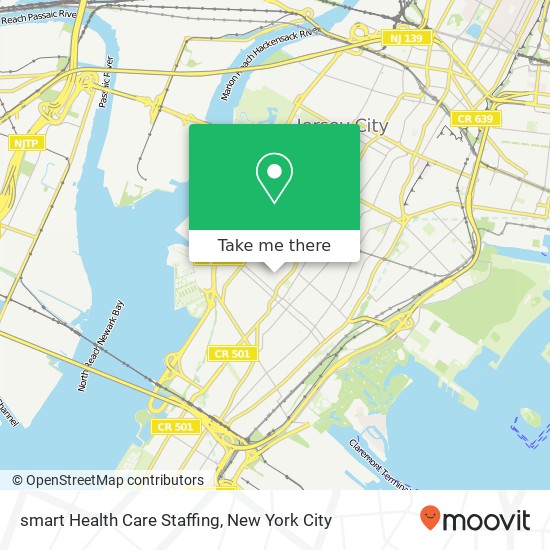 smart Health Care Staffing map