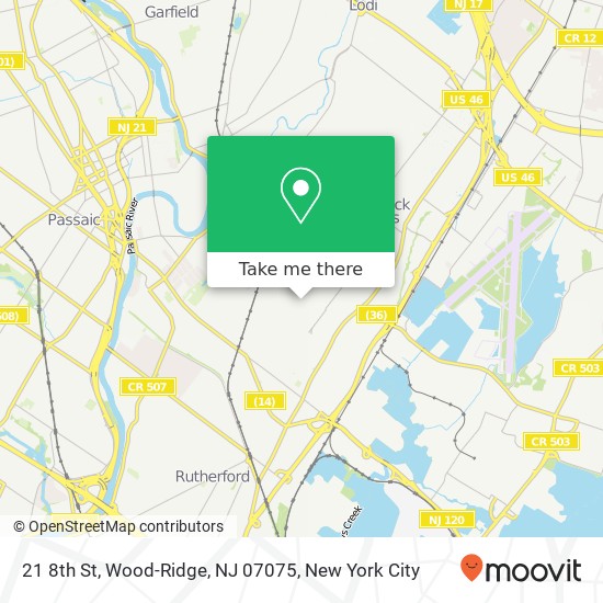 21 8th St, Wood-Ridge, NJ 07075 map