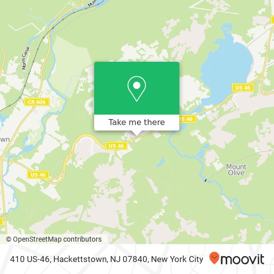 410 US-46, Hackettstown, NJ 07840 map