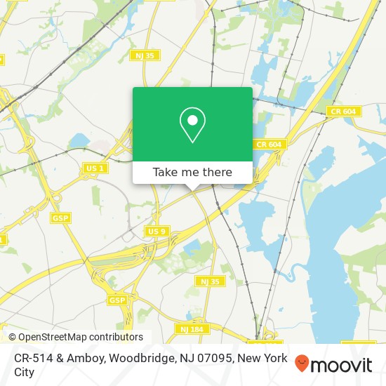 CR-514 & Amboy, Woodbridge, NJ 07095 map