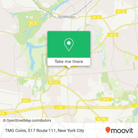 TMG Coins, 517 Route 111 map