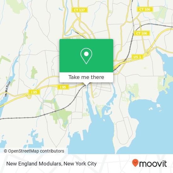New England Modulars map