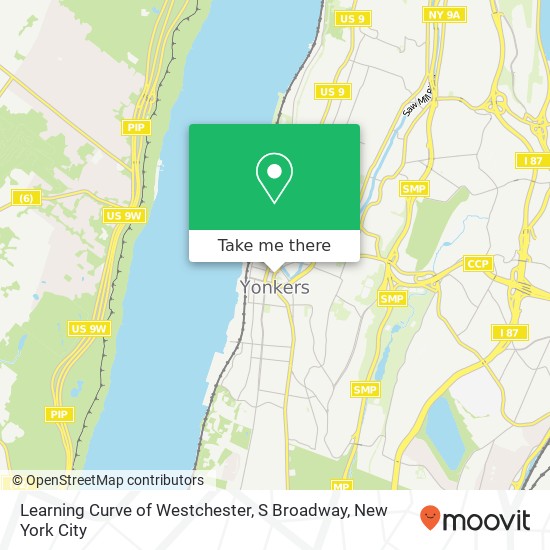 Learning Curve of Westchester, S Broadway map