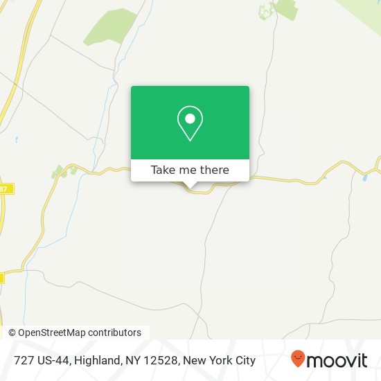 727 US-44, Highland, NY 12528 map