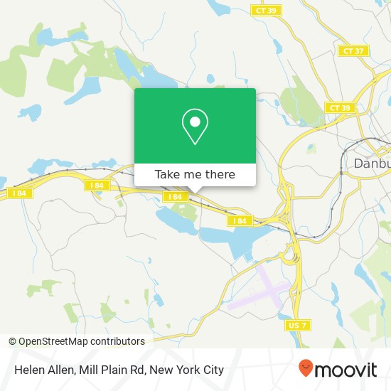 Mapa de Helen Allen, Mill Plain Rd