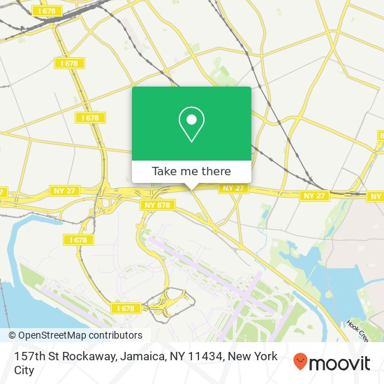 157th St Rockaway, Jamaica, NY 11434 map