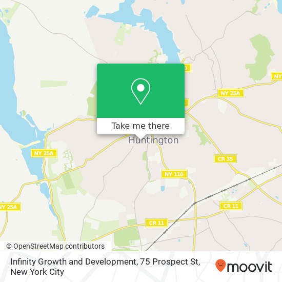 Mapa de Infinity Growth and Development, 75 Prospect St
