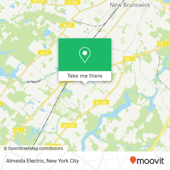 Almeida Electric map