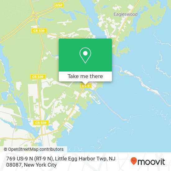 769 US-9 N (RT-9 N), Little Egg Harbor Twp, NJ 08087 map