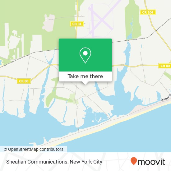 Mapa de Sheahan Communications