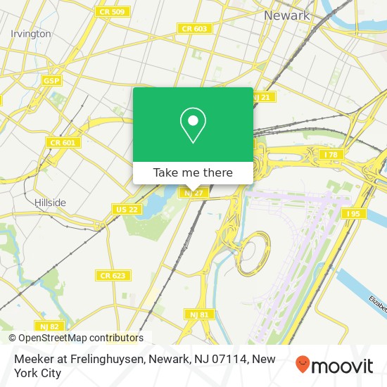 Meeker at Frelinghuysen, Newark, NJ 07114 map