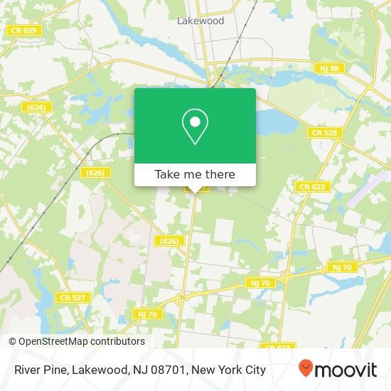 River Pine, Lakewood, NJ 08701 map