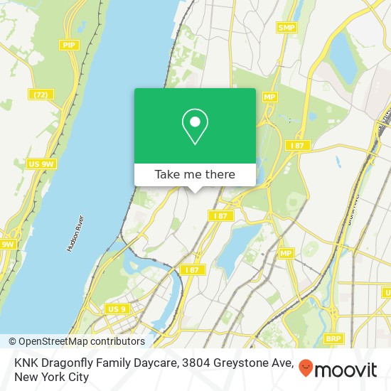 KNK Dragonfly Family Daycare, 3804 Greystone Ave map