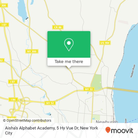 Aisha's Alphabet Academy, 5 Hy Vue Dr map