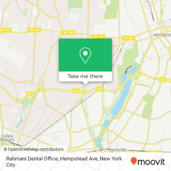 Mapa de Rahmani Dental Office, Hempstead Ave