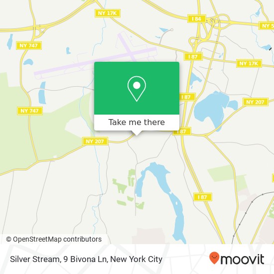 Mapa de Silver Stream, 9 Bivona Ln