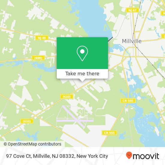 97 Cove Ct, Millville, NJ 08332 map