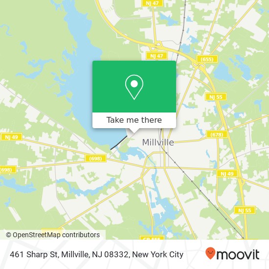 461 Sharp St, Millville, NJ 08332 map