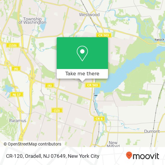 CR-120, Oradell, NJ 07649 map