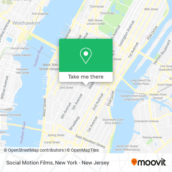 Mapa de Social Motion Films