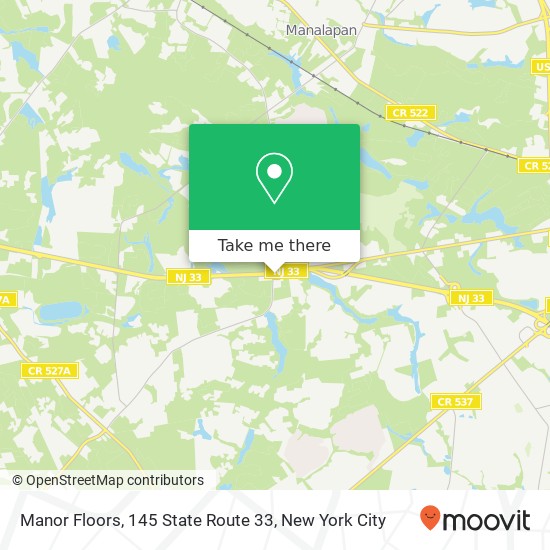Manor Floors, 145 State Route 33 map