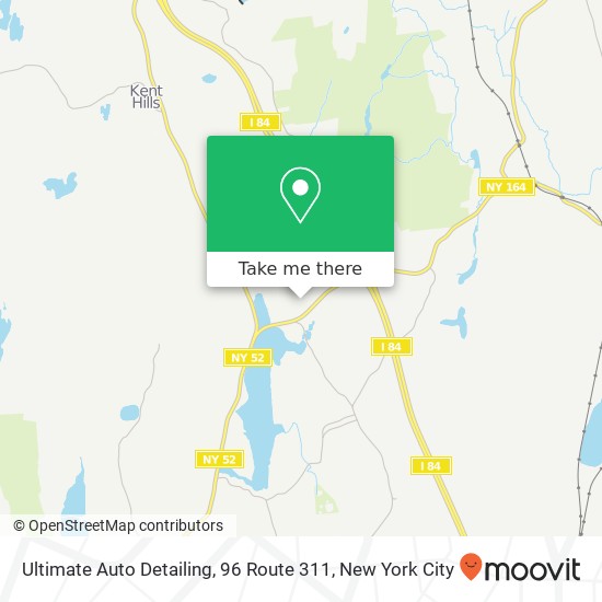 Ultimate Auto Detailing, 96 Route 311 map