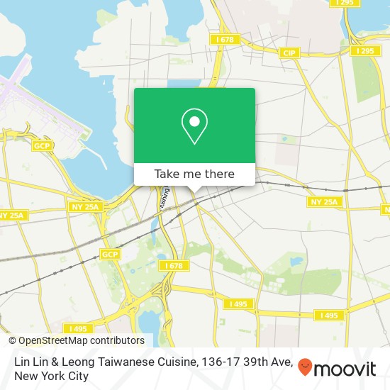 Lin Lin & Leong Taiwanese Cuisine, 136-17 39th Ave map