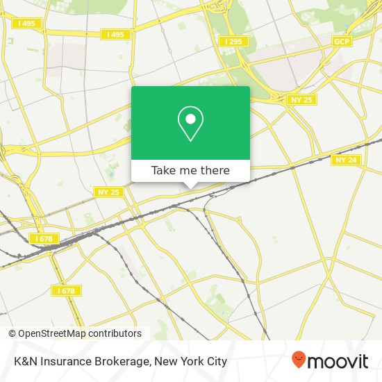 K&N Insurance Brokerage map