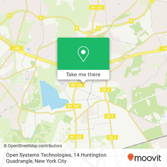 Open Systems Technologies, 14 Huntington Quadrangle map