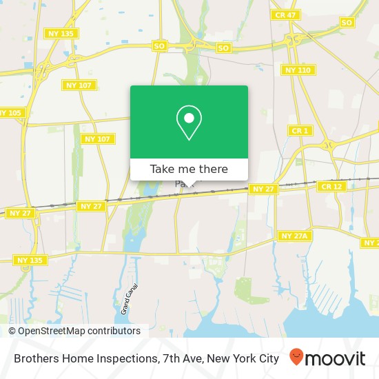 Brothers Home Inspections, 7th Ave map