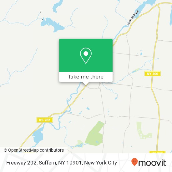 Mapa de Freeway 202, Suffern, NY 10901