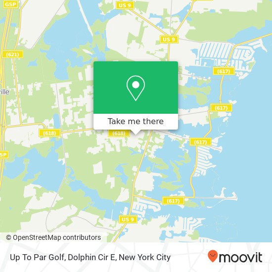 Up To Par Golf, Dolphin Cir E map