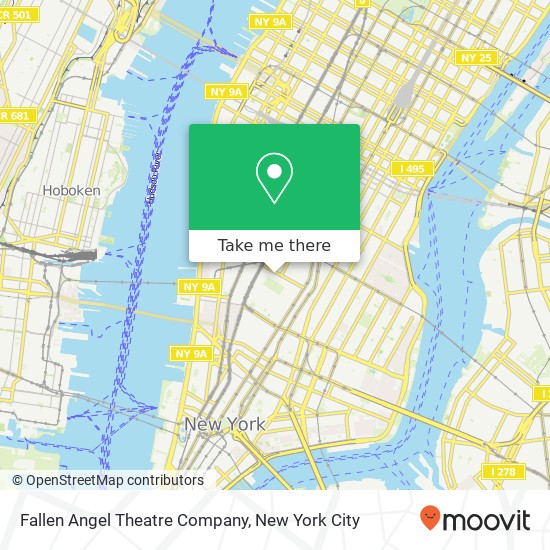 Mapa de Fallen Angel Theatre Company