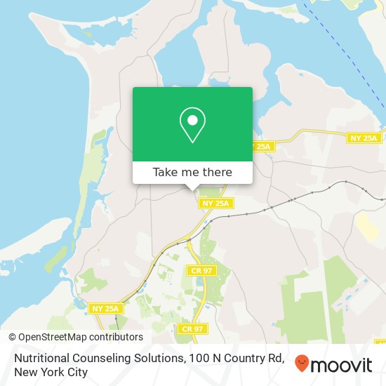 Nutritional Counseling Solutions, 100 N Country Rd map