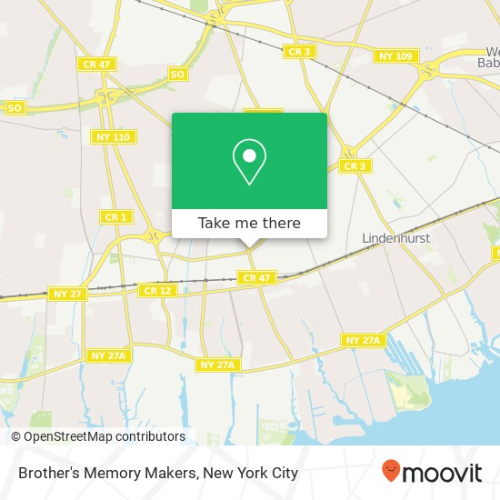 Brother's Memory Makers map