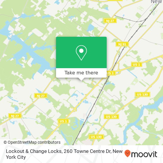 Lockout & Change Locks, 260 Towne Centre Dr map