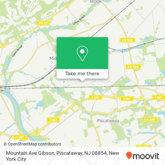 Mountain Ave Gibson, Piscataway, NJ 08854 map