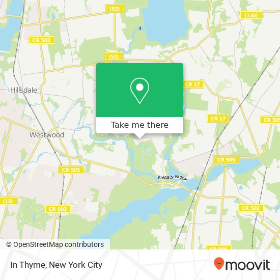 Mapa de In Thyme